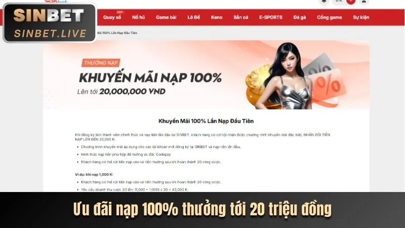Khuyến mãi chào mừng thành viên mới ok88